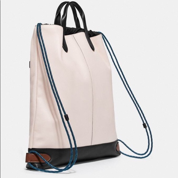 Academy Drawstring Backpack /Coloblock - Picture 2 of 7